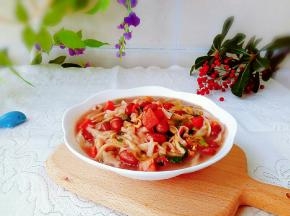 成品。热热乎乎，面条筋道，豆汤香浓，吃完胃暖心暖，很舒服！