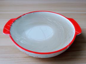 粉丝温水浸泡五分钟。