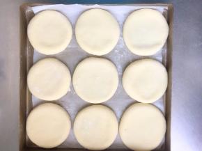 全部做好密封醒发体积变轻