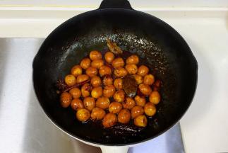 最后汤汁收干即可。