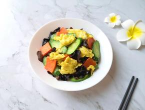 10分钟不到就能搞定一盘菜。