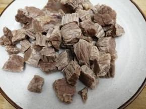 然后捞出沥干水份