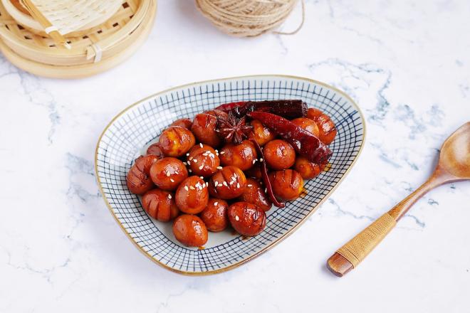 香辣啤酒鹌鹑蛋