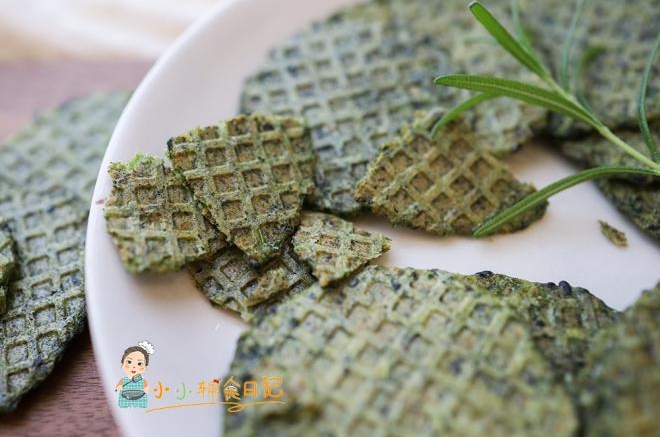 芝麻海苔蔬菜肉松脆饼