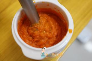 用料理棒打成泥