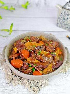 雷笋与胡萝卜也超好吃呦～