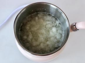 煮至10分钟左右的时候已经出胶了。