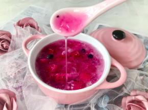 满满的胶质，看得见的拉丝。