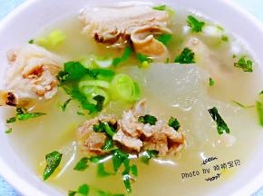 羊排入口香浓混搭着清香的冬瓜口感非常棒