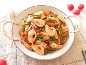 好吃到飞起的香辣虾。