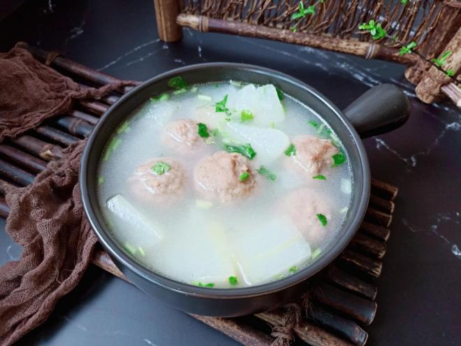 冬瓜牛肉丸子汤