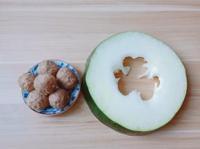 冬瓜与牛肉丸是最佳搭档。