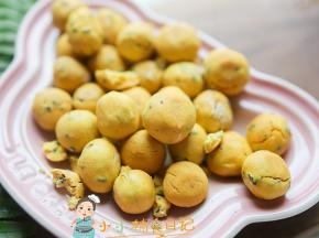 烘烤时间根据圆球的大小自己调整