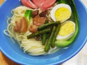 锅开煮3分钟加一点凉水打一下，在开锅就可以了