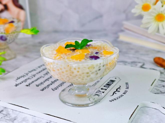 圆子芒果西米露