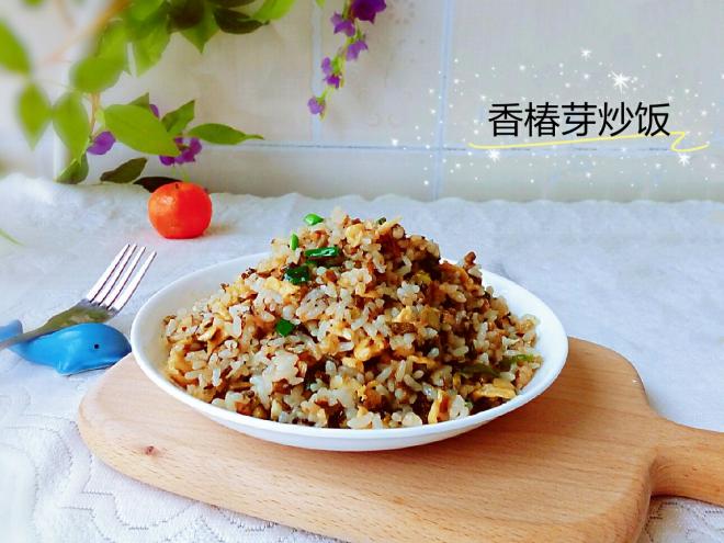 香椿芽炒饭