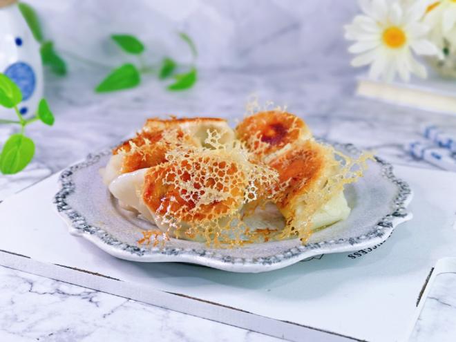 青菜猪肉冰花煎饺