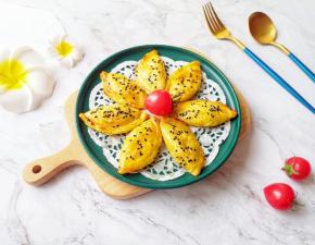 蛋挞皮华丽变身香蕉酥。