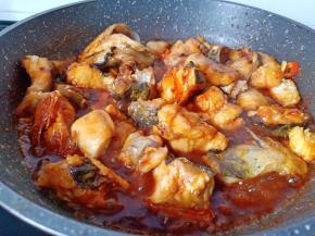 将所有调味料翻炒均匀。