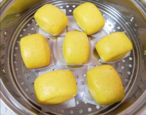 黄金小馒头出锅了。