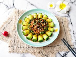 一道高大上的凉拌菜。