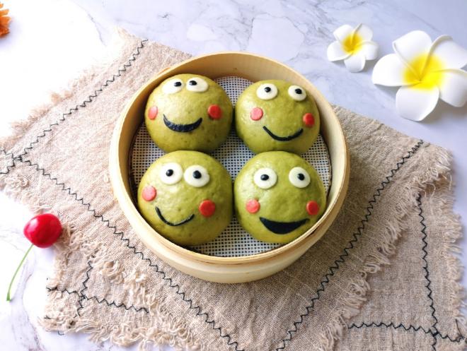 青蛙豆沙包