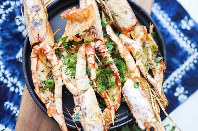 10个月以上辅食紫菜粉烤虾