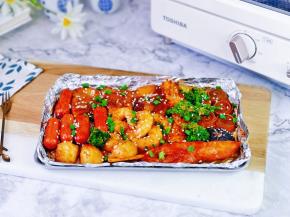 家庭版烧烤，制作简单。