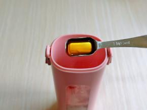 再加入一小勺果醋，同样不喜欢的可以不加。