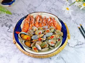 盐焗海鲜，自己在家轻松做。