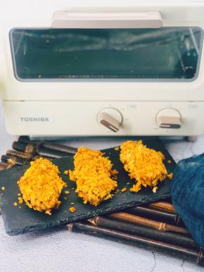 一次吃到两种喜欢的食物超满足。