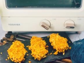 一次吃到两种喜欢的食物超满足。