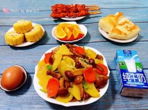 为家人每天做营养丰盛的早餐是我最开心的事噢