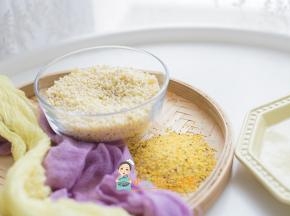 粒粒面煮的时候汤不要太多，尽量做的稠一些