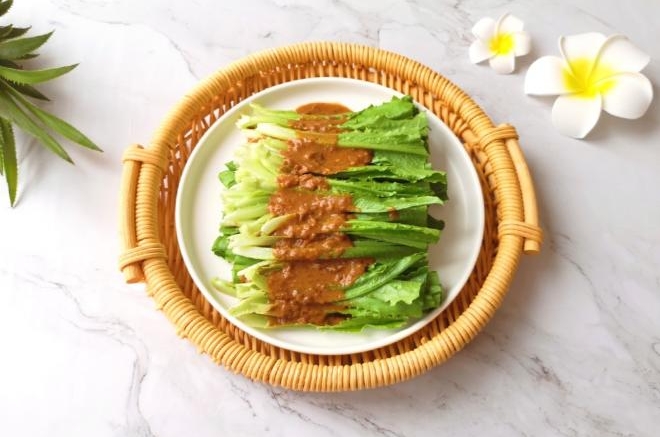 麻酱油麦菜