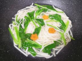 煮开以后关火。
