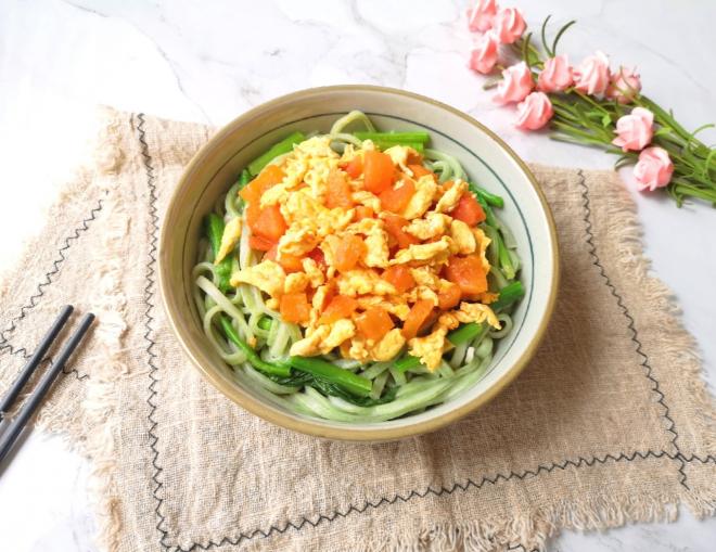 鸡蛋西红柿打卤面