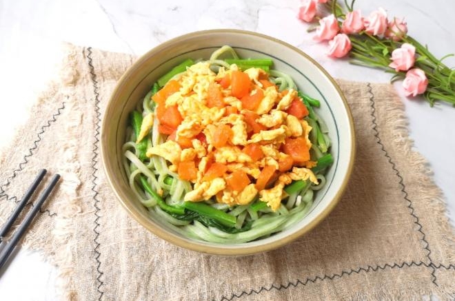 鸡蛋西红柿打卤面