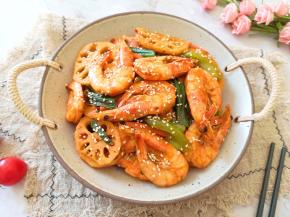 虾肉鲜美紧实。