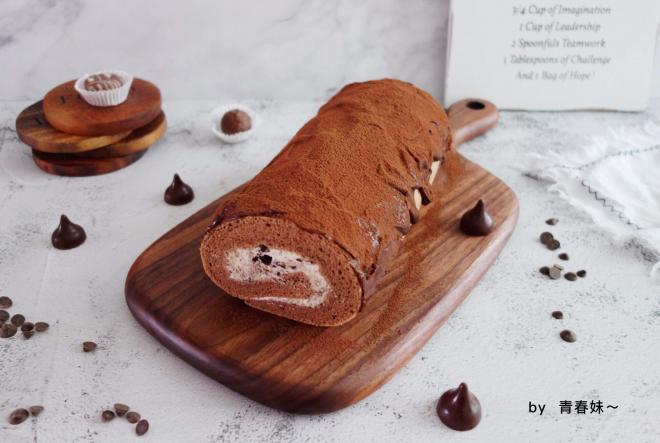 奥利奥巧克力脏脏蛋糕卷