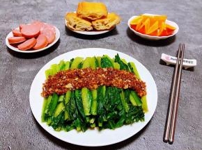 搭配油条、香肠、橙子一起吃棒极了