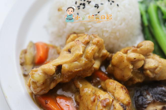 12个月以上辅食咖喱鸡腿饭