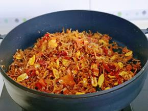 快速翻炒均匀即可出锅。