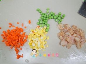 材料全部切丁备用