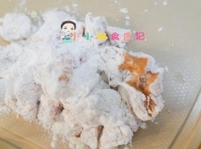 只要裹一层就可以不要太厚口感会不好