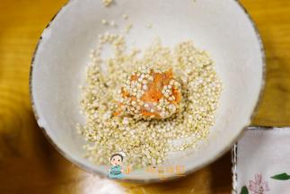 藜麦提前浸泡3小时裹上藜麦