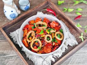 盛出装盘，撒上熟白芝麻。