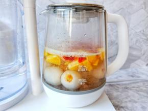 选择功能果茶键开始煮水果茶。