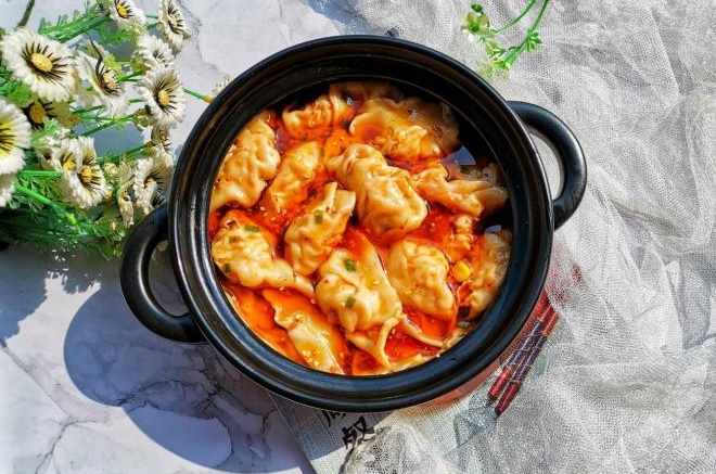 酸爽开胃的酸汤水饺