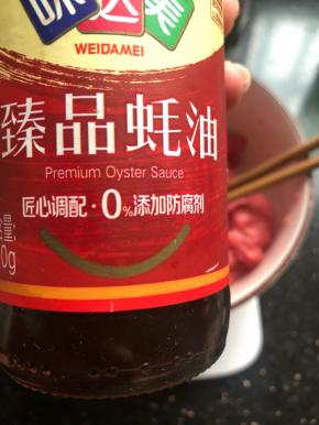 加入10g蚝油。